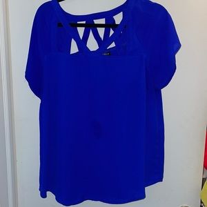 Torrid cut out blouse